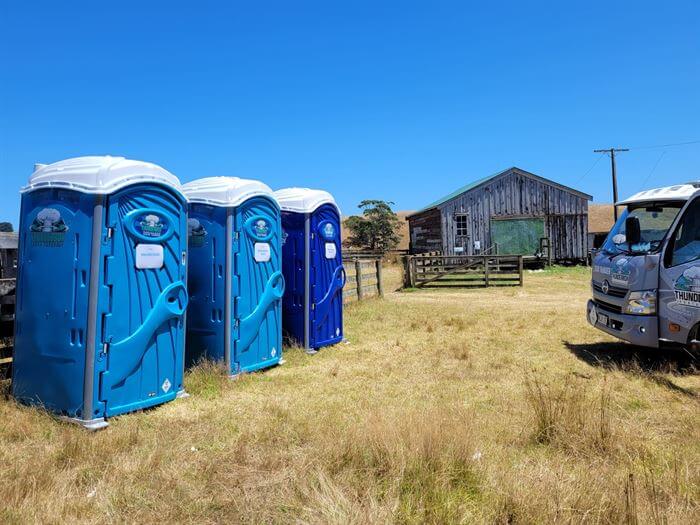 Portaloos for the film industry
